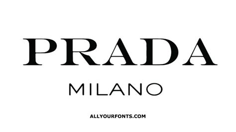 prada scritta|prada serif font.